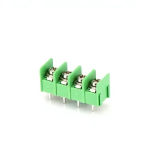 Plug-in Green Fence Type Terminal Block KF7620 7.62mm Interchangeable Terminal Blocks with 2-pin, 3-pin and 4-pin Terminals