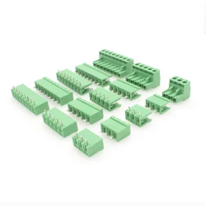 Pluggable Terminal Block 2-24pin Male Female 2EDGK 5.08/5.0 Plug-In Receptacle PCB Copper 15A Connector