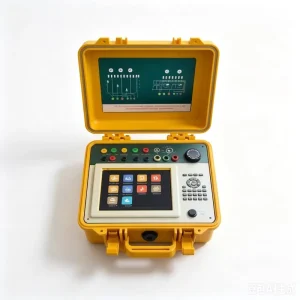 Portable Three Phase Electric Energy Meter On Site Calibration Tester with Digital Display and High Precision Measurement