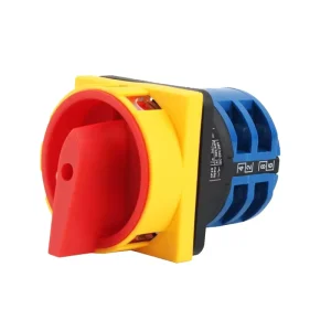Position Selector Switch LW26 32GS ON OFF 4 Pole 32A 690V Safety Manual Changeover Rotary Cam Padlock Silver Contact