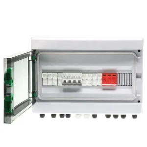 Power Distribution Equipment 12Ways Circuit Breaker Box Smart Home Automation Solar PV System Waterproof DC 1000V CE CCC