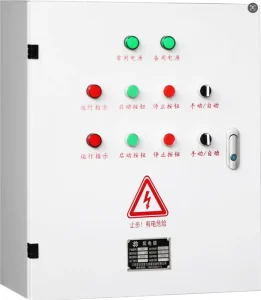 Power Distribution Equipment Cabinet with Ventilation Fan Control IP66 Rated 380V Industrial Use