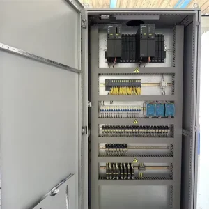 Power Distribution PLC Control Cabinet Electric Low Voltage Metal Distribution Box Control Panel SmartLock Industrial Automation