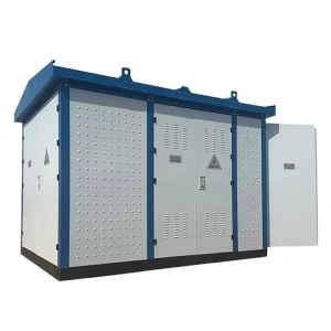 Power Distribution Stepdown Transformer Substation 110V 240V Compact Box Power Substation with Water Air Cooling