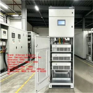 Power Factor Compensation Device Static Reactive Power Generator Unaffected by Harmonics