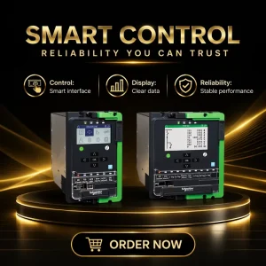 PowerLogic P5U20 Medium Voltage Relay Overcurrent Arc Protection Ethernet Connectivity For Panel Builders