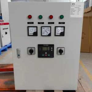 Poweronly Dual Power 3 Phase Automatic Transfer Switch (ATS) Distribution Box Metal AC Voltage PC IP55 Protection 4-Pole 250A