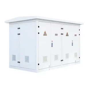 Prefabricated Box Package Substation Outdoor European American Style Integrated Box Substation for Power Transmission