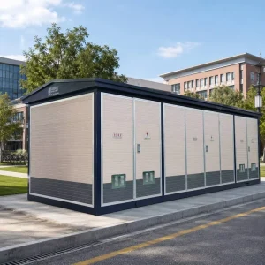 Prefabricated Kiosk Substation 11kV 33kV Outdoor Compact Transformer Substation Supplier China Factory