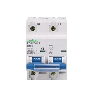 Professional 1000v 2p Dc Breaker 125a Miniature Circuit Breaker