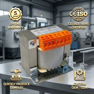 Professional Custom 600VA BK EI Low Frequency Power Isolation Control Transformer Small Batch OEM ODM Factory