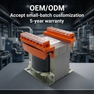 Professional OEM ODM BK 1000VA EI Low Frequency Three Phase Isolation Control Transformer for Industrial Power Supplies