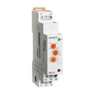 Protecting the Motor STAR-DELTA Time Relay Rail Type Time Relay Star Delta Delay Start TBT7-E