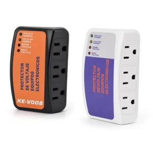 Puluos KE-V008 Electrical Voltage Protector Socket Multi Plug Surge Protection Device for Home & Office