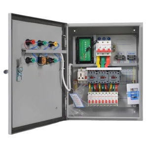 Pump Starter China Factory 3 Phase Cold Rolled Steel Motor Starter Panel Box 380V Power Distribution Equipment
