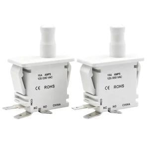 Push Button 16A Pul Push 3PIN Door Switch Pull Out to Lock Selflocking Function Door Switch