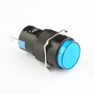 Push Button Electronic Switch for Machines Appliance Elect Color Indicator Light