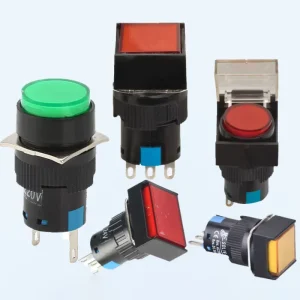 Push Button Switch 16mm Selector Switch Type Key Switch for Electrical Equipment Control