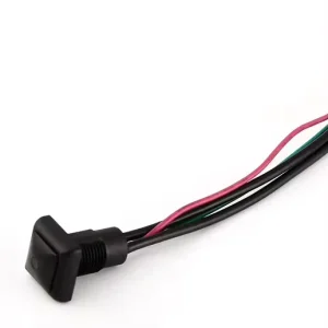 Push Button Switches 12mm IP67 Square Self-locking Momentary Push Button Switch With Led
