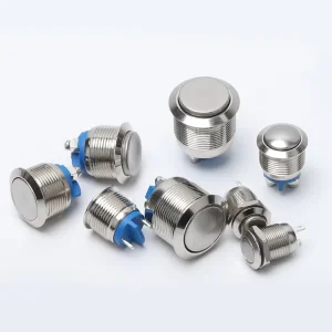 Push Button Switches 8mm 10mm 12mm 14mm 16mm 19mm 22mm 25mm 30mm Metal Waterproof Push Button Switch