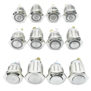 Push Button Switches Category Stainless Steel 16mm 19mm 22mm for Control