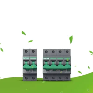 Pv Electrical Mini Dc Mcb Miniature Circuit Breakers 1P 2P 3P 4Pole Manufactured in China
