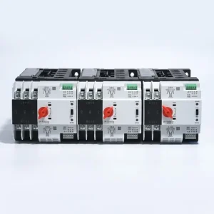Q1-100E Three Phase 2/3/4 Pole Automatic Dual Utility ATS Switch 100A 8ms Transfer Time