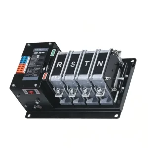 Q1 1E Three Phase Dual Utility Automatic Transfer Switch 2 3 4 Poles <4ms Transfer Time