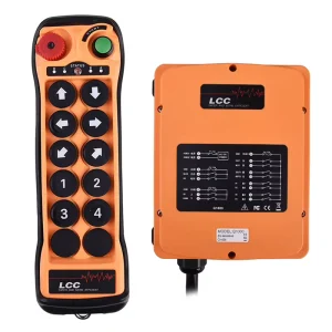 Q1010 10 Button Industrial Channel Electric Lift Hoist Radio Switch Receiver Professional Crane Wireless Remote Control