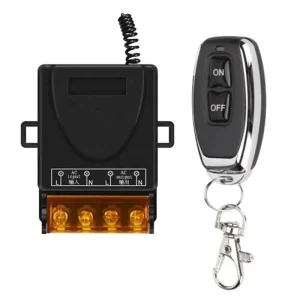 QIACHIP RF 433Mhz AC 220V 110V 30A Transmitter Wireless Remote Control Switch Relay 1CH Receiver Controller