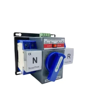 QIHANG 2/4P 63A 230V Single-phase PC Automatic Transfer Switch Circuit Breaker 20kA Breaking Capacity Industrial Power 3