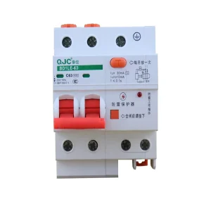 QJC Factory Installed Circuit Breaker OEM ODM BD1LE-63 1P 2P 3P 10A-63A Lightning Protection Circuit