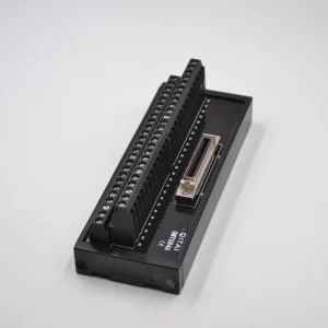 QMT064A 50 Pin MDR Terminal Block Brass Contact Screw Connection Cable Module for PLC Interface Wiring Industrial Automation