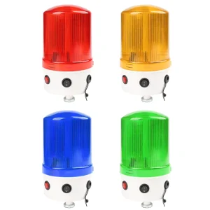 QPCD 01J Rechargeable Traffic Warning Light Red LED Indicator Lights