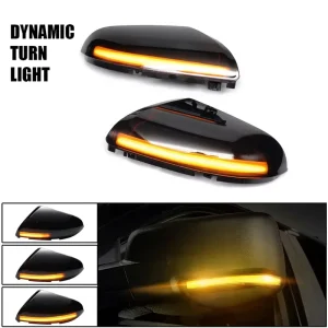 Quality LED Amber Dynamic Turn Signal Indicator for Dodge Ram 1500 2500 Rearview Bliker Sequential Signals Light