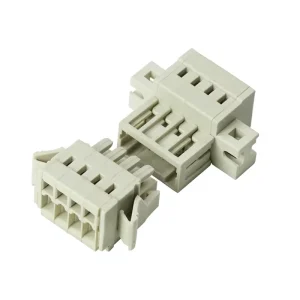 Quick Connector PA66 V0 250V Copper Alloy Wire Terminal Spring Loaded Solderless Terminal Block 10A Rated Current 3.5mm