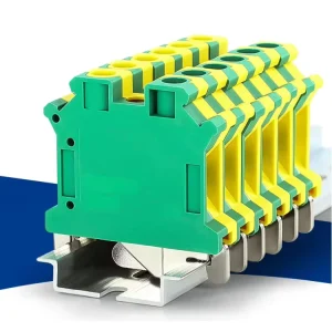 Quick Install DIN Rail Terminal Block for Control Panel Pluggable Spring Wiring Terminal
