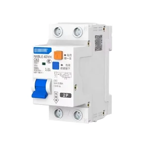 RCBO Circuit Breaker NXBLE-63YH 2P 30mA 6kA 230VAC Household Circuits Residual Current Operated Circuit Breaker