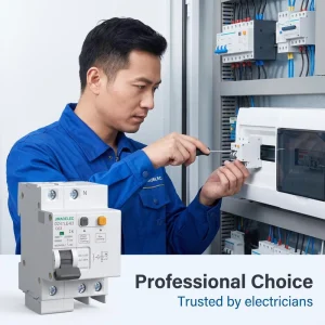 RCBO DZ47LE63 1PN Residual Current Breaker 30mA Electric Shock Protection
