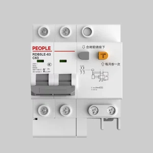 RCBO RDB5LE-63 Series Residual Current Circuit Breaker