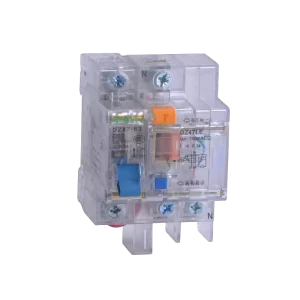 RCBO Residual Current Circuit Breaker DZ47LE-63 2P 6A-63A 30mA Earth Leakage Protection CE Certified