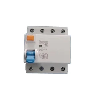 RCCB Miniature Circuit Breaker Copper 220V 380V B Curve 2P 6000A Breaking Capacity 50 60Hz
