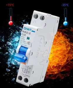 RCCB NB2LE 1P+N 6A-40A 30mA Copper AC 6KA 230/240V Residual Current Operated Circuit Breaker
