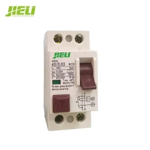 RCCB RCD Miniature Circuit Breaker 6A 16A 32A 63A Residual Current Device 2P 4P 230 400V with Leakage Protection Earth Leakage