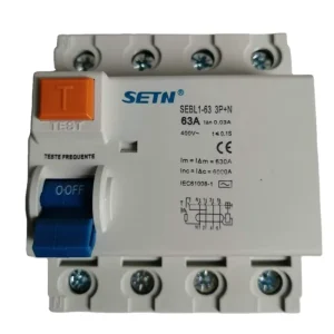 RCCB Residual Current Circuit Breaker