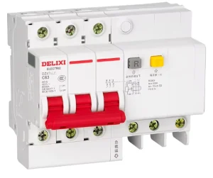 RCD RCBO Residual Current Device RCCB with MCB MCCB Din Rail Modular Installation for Factory Pump Motor