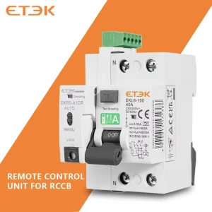 RCD Type 1P+N 40A 30mA Residual Current Circuit Breaker Remote Control 230V