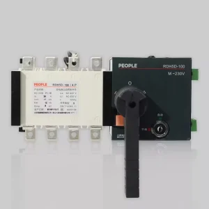 RDH5D 4P Automatic Transfer Switch 63A 100A 125A 160A 250A ATS Dual Power Switch