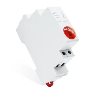 RED LED Photovoltaic Power Indicator Light 380V Din Rail Mount JD9 500V China