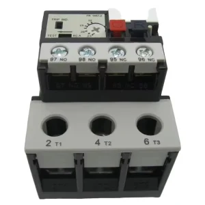 RHN Thermal Overload Relay With Phase Sensitivity and DIN Rail Mounting for Power Industry